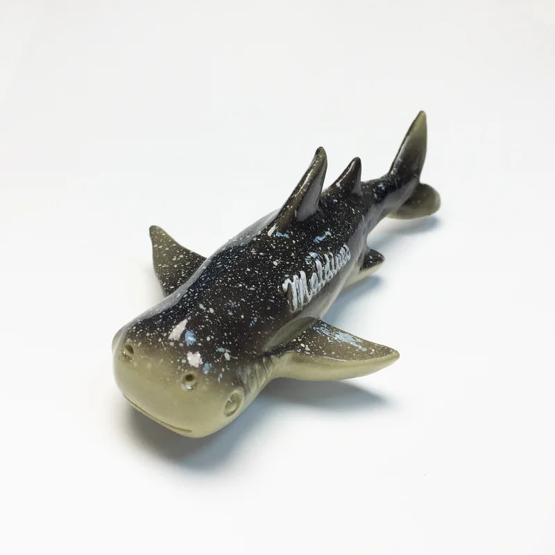 جزر المالديف البحرية الحيوان 3D الحوت القرش الإبداعية المغناطيسي مغناطيس الثلاجة الزخرفية تذكار للمنزل والسفر #5