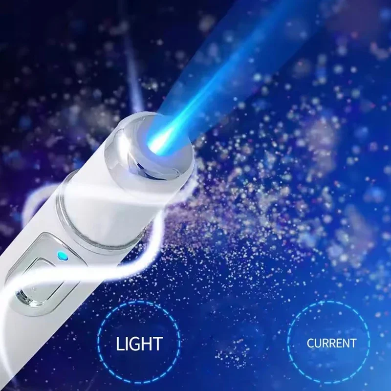 جهاز تجميل الوجه، أزرق فاتح للعين، دوائر العين السوداء، أداة العناية بالوجه، تفتيح الملمس، الحفاظ على أكياس العين #6