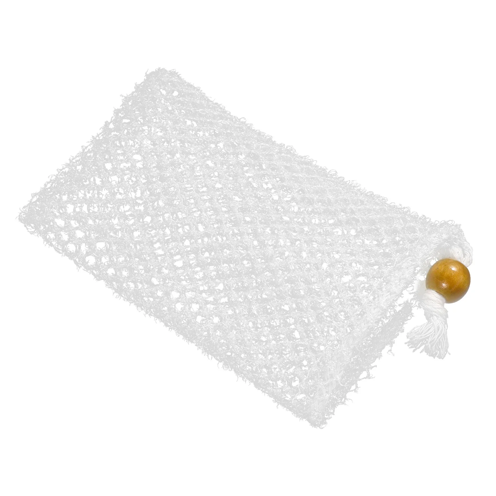 

1Pcs Shower Soap Pouch Durable Nylon Soap Saver Hanging Drawstring Exfoliating Maker for Bath Net