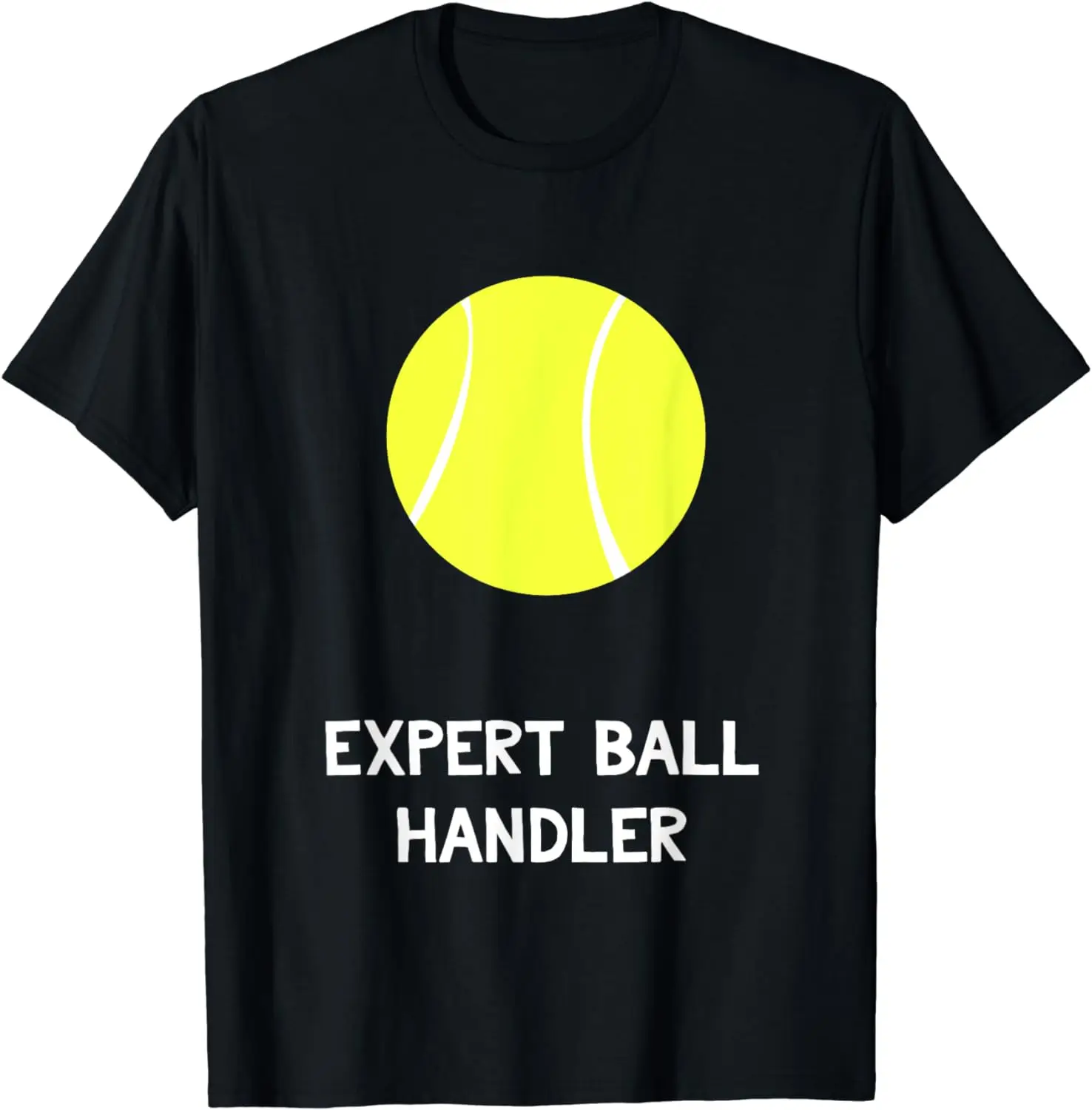 Funny Tennis Shirt Expert Ball Handler Gay Pride Gag Gift T-shirts  Men Clothing Tops Graphic T Shirts  Ropa Hombre