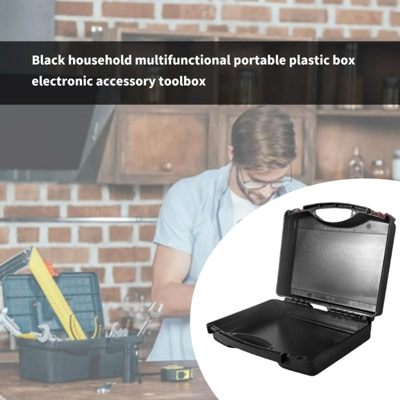 固体ツールボックスポータブル機器オーガナイザー家庭用および修理ニーズ用カスタムフィット機器収納ボックスベストセール