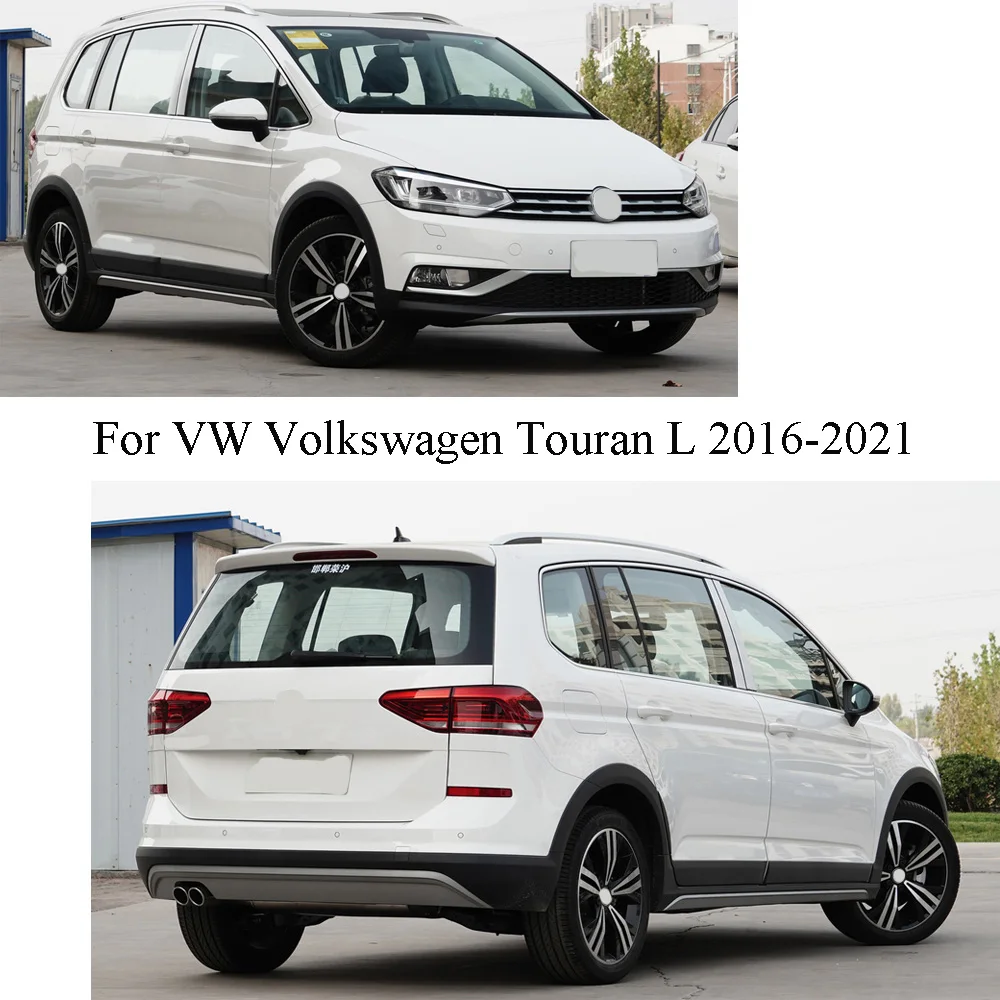 Car Sticker Garnish Pillar Window Middle Strip Trim Frame Hoods For VW Volkswagen Touran L 2016 2017 2018 2019 2020 2021