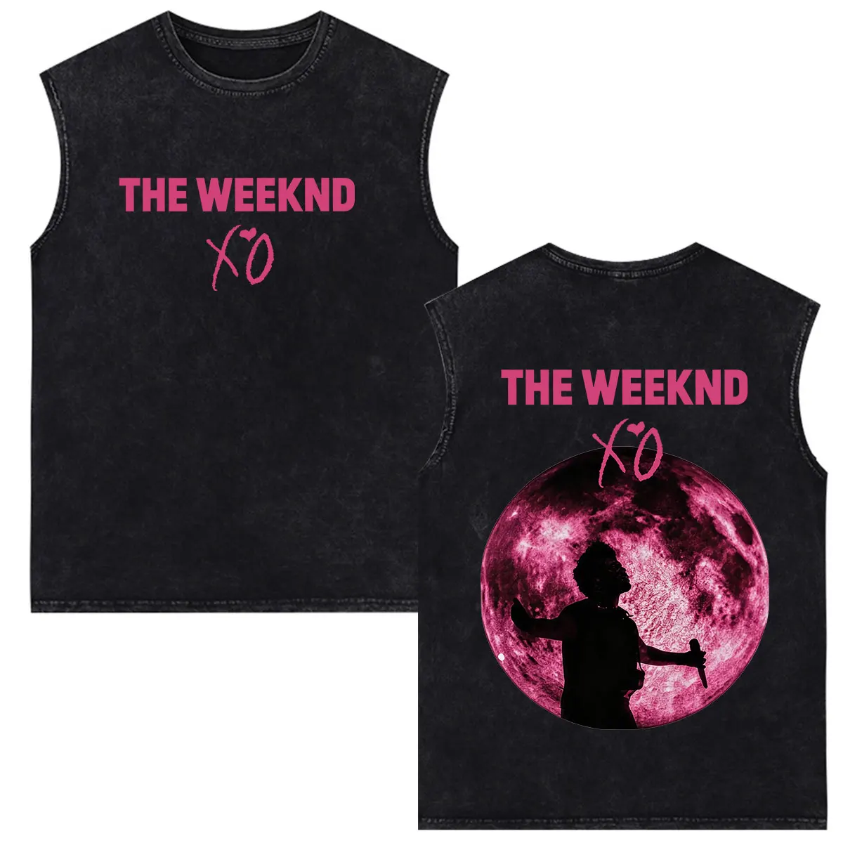 After Hours Til Dawn The Weeknd Tour 2026 Print T-shirt Men Women Fashion T-shirt Casual Cotton Vintage Washed Vest T-shirts Top