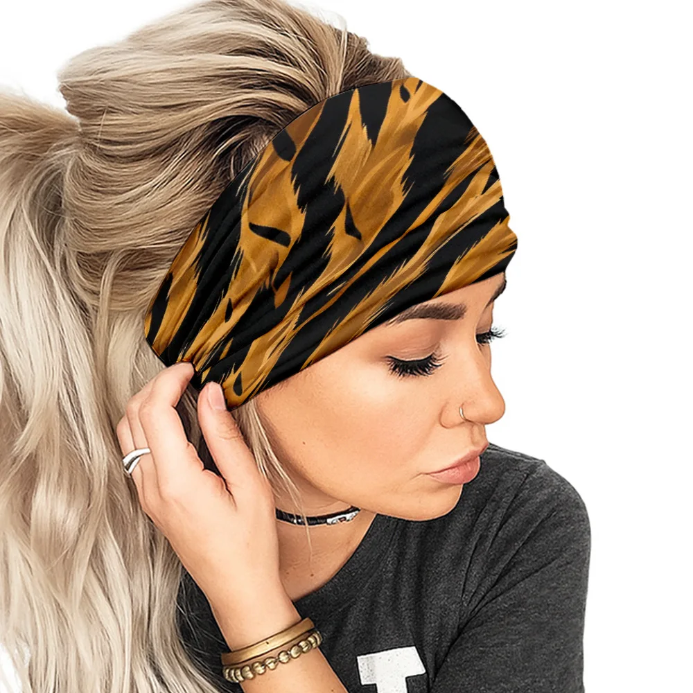 0632 women's lace headband - modern, elegant, and sporty. perfect for yoga, fitness, running, and everyday wear. single piece