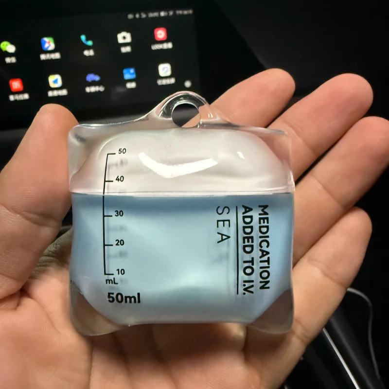 

Sea Drip - S! Gn Official Authentic Product - Drip Bag Earphone Case - Original Earphone Case Apple Airpods Liquid Silicone High