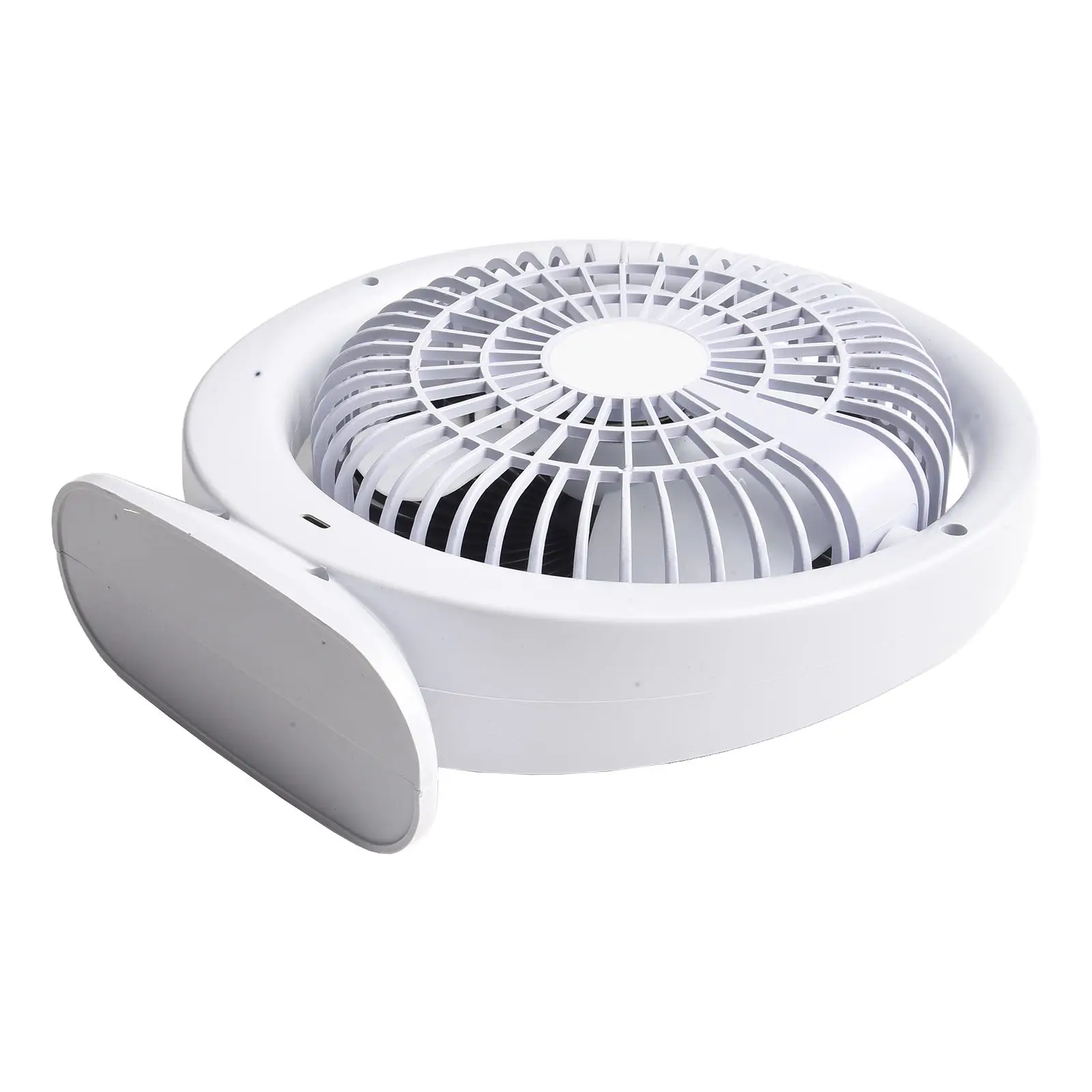 

Маленький портативный настольный вентилятор с питанием от USB, перезаряжаемый, тихий, с мощным потоком воздуха, подходит для охлаждения в общежитии и офисе.