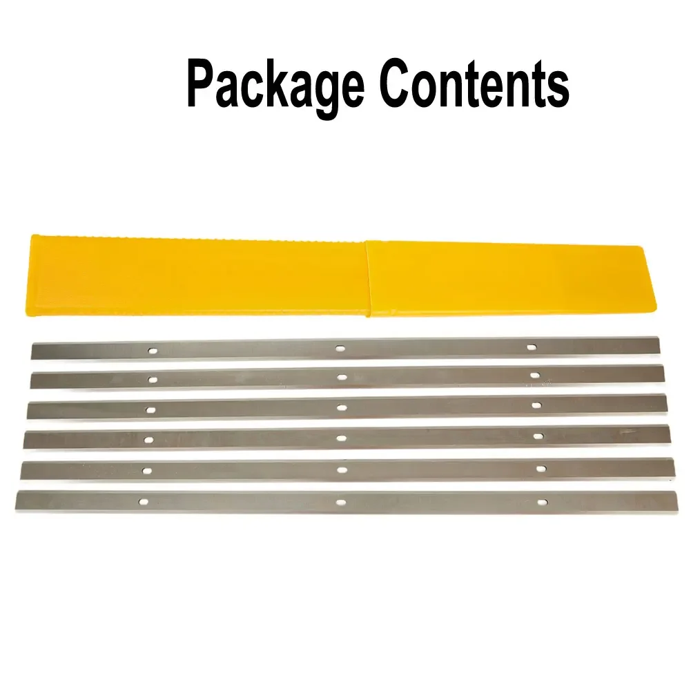 

Woodworking Planer Blades 13 Inch 13"-1/2" Accessories Parts 13"-1/2" HSS High Speed Steel Portable Set