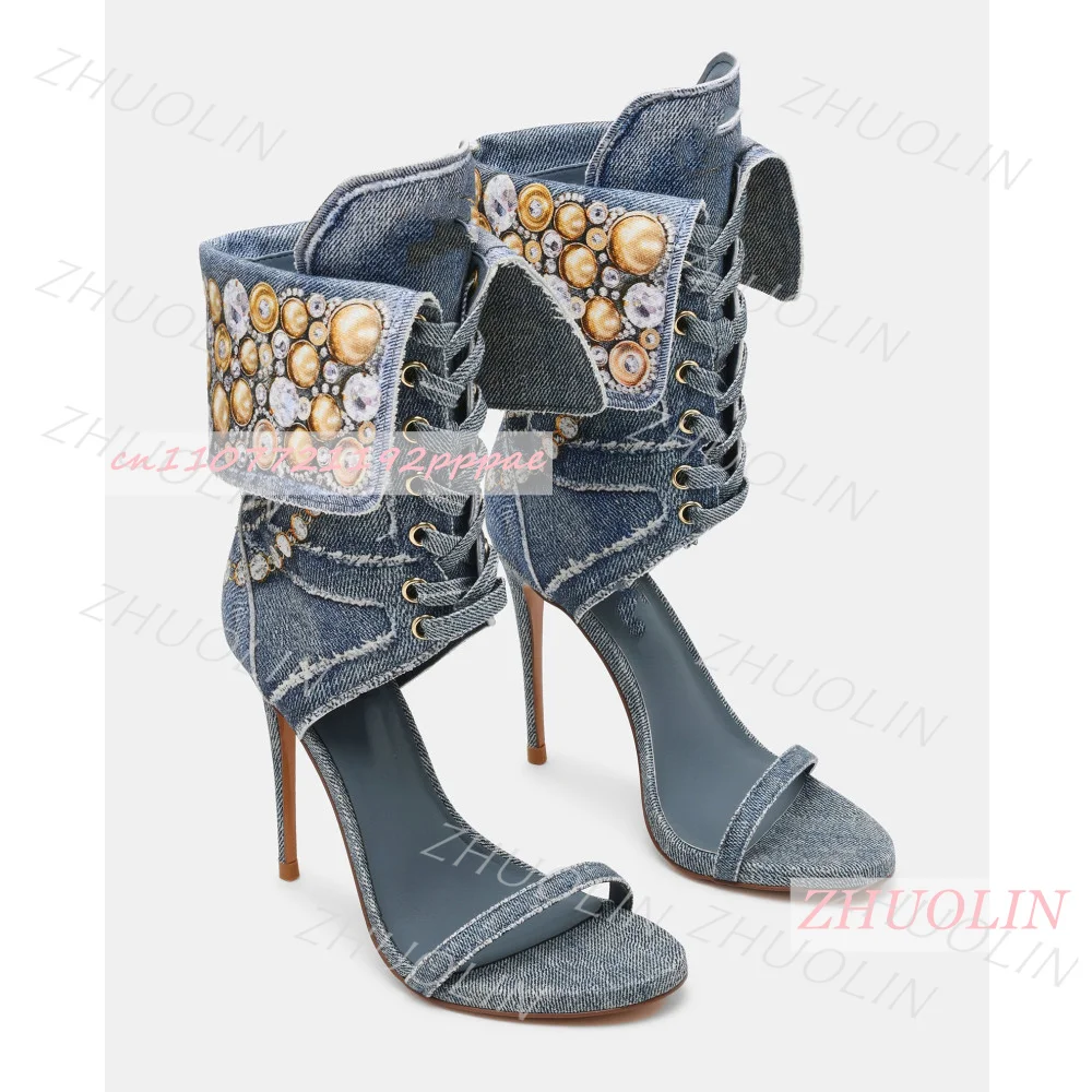 Женские синие джинсовые босоно – обзор и цена Women Shoes Us To Eu