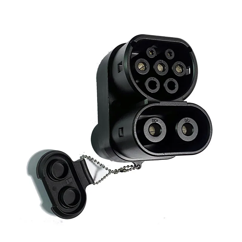 E-mingze DC-Ladeadapter, Fabrik hochwertiger CCS1 auf CCS2 EV-Stecker-Adapter, neuer Zustand, 7 kW Ausgangsleistung