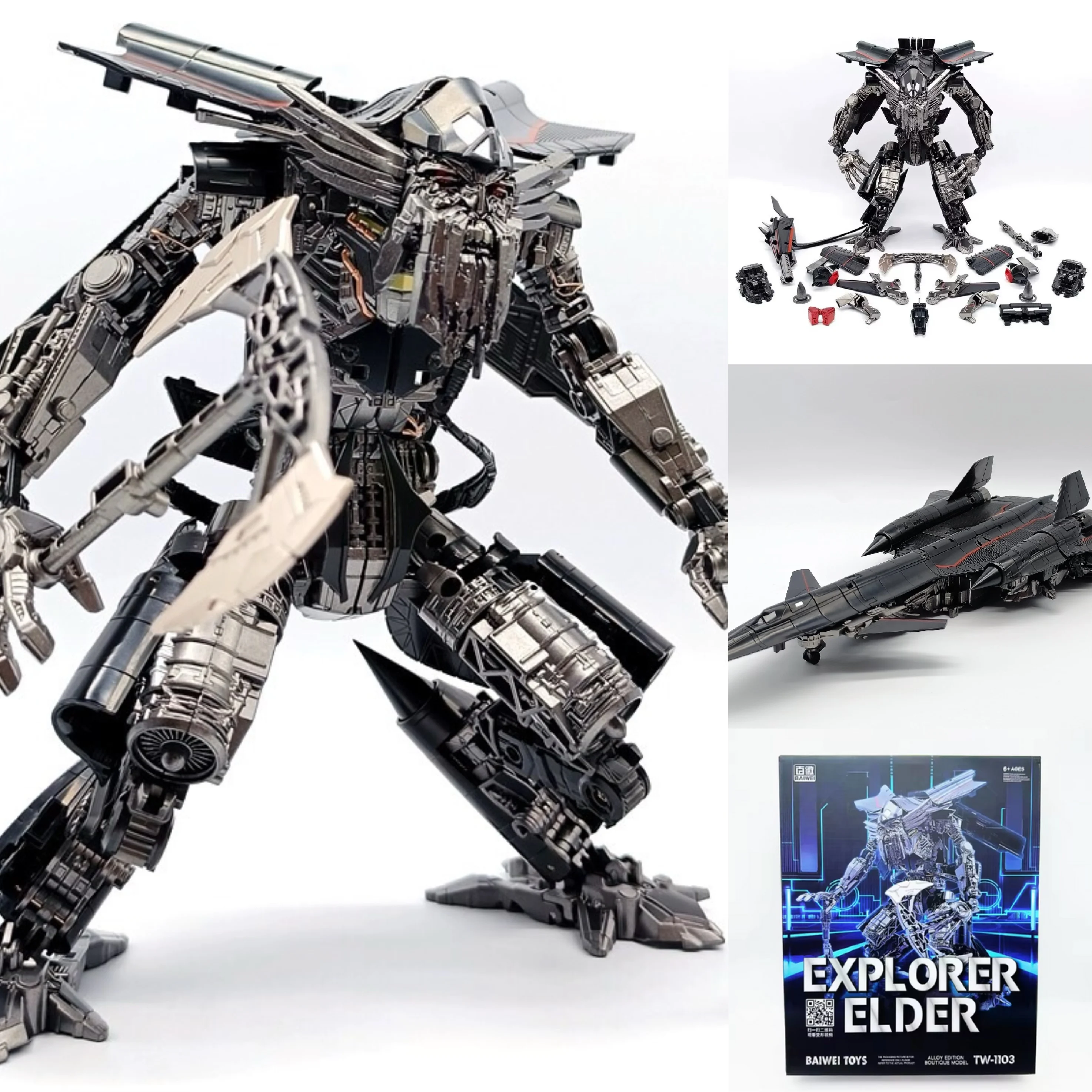 BAIWEI TW1103 игрушки-трансформеры Jetfire Skyfire OP Commander SS35 SS102 комбинированная фигурка деформированная модель робота