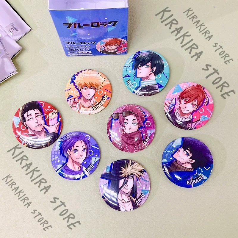 

Karasu Tabito Anime Official BLUE LOCK Badge "Casual wear" series Aryu Jyubei Emblem Breastpin official Christmas Present