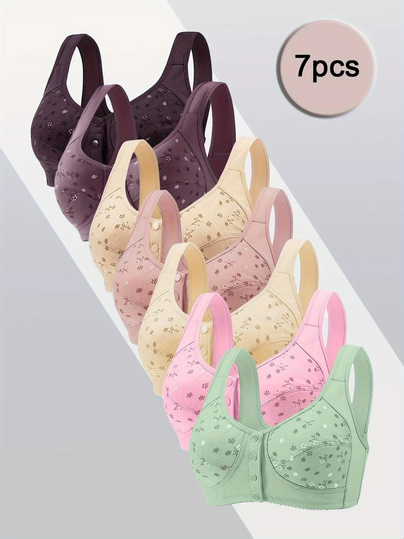 7Pcs Elegant Lace P…