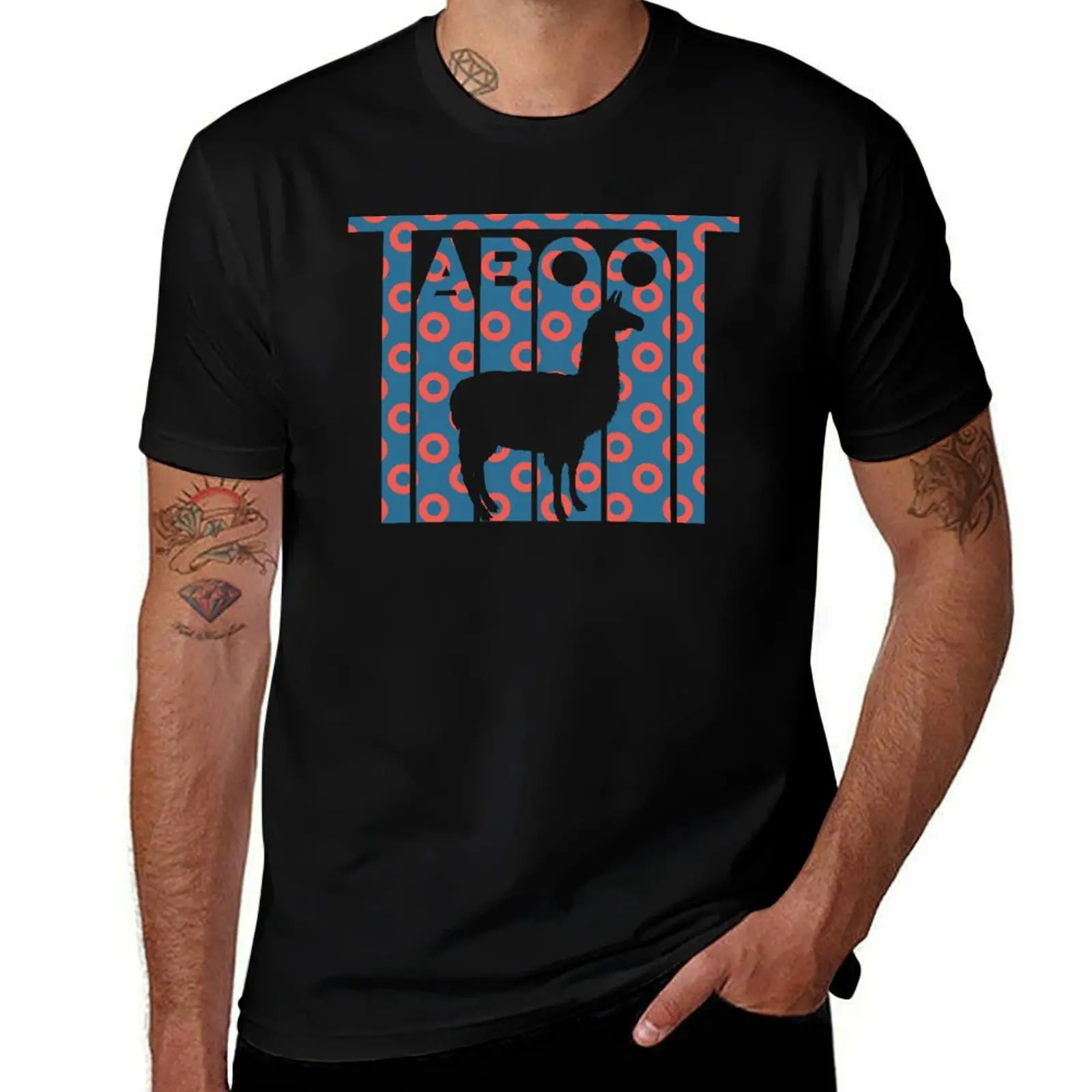 Phish Llama Taboot Fishman Donuts Design - Phish Donuts Apparel and Accessories T-Shirt Holiday Casual Short Sleeve Top T-Shirt