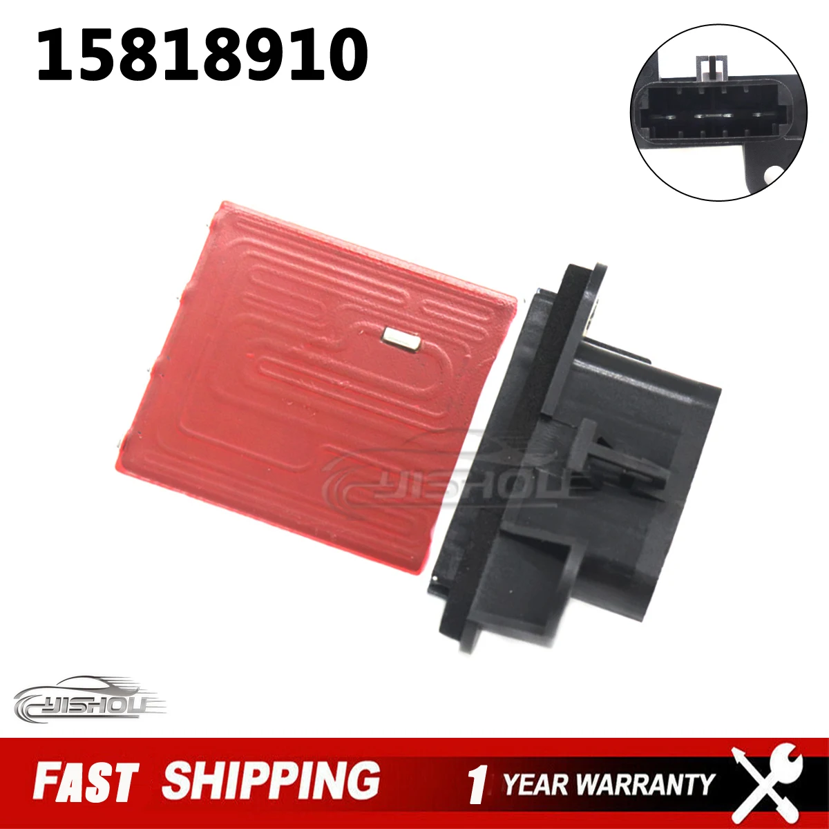 Car Blower Motor Resistor 15818910 For Chevrolet HHR Cobalt G5 2005-2010 15-80879 1580879