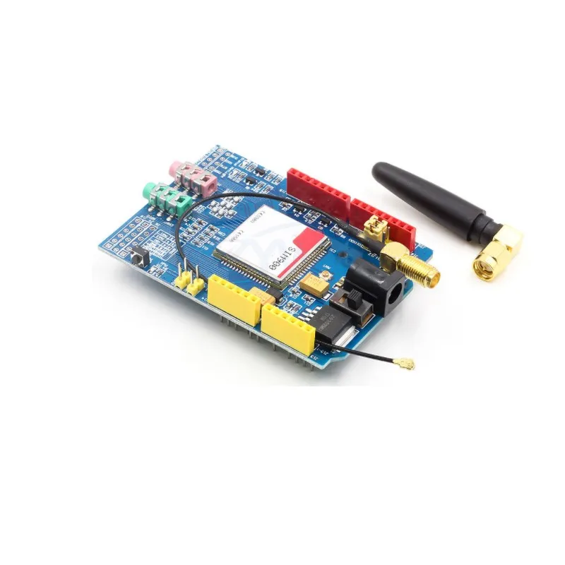 SIM900 850/900/1800/1900 MHz Zestaw modułów płytki rozwojowej GPRS/GSM dla Arduino GPIO PWM RTC