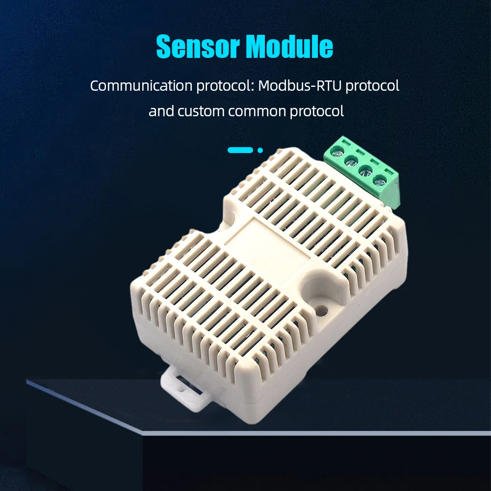 Temperature Humidity Sensor XY-MD02 SHT20 DC5-30V Temperature Monitoring Senors 1000M RS485 Signal Modbus-RTU Protocol