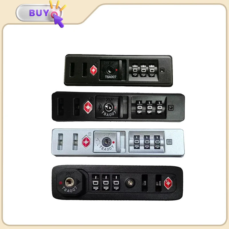 

Suitable For TSA007 YIF Customs Code Lock Case Fixed Lock Zipper Case 16023/16009 Lock Code Lock Embedded Anti-theft Security