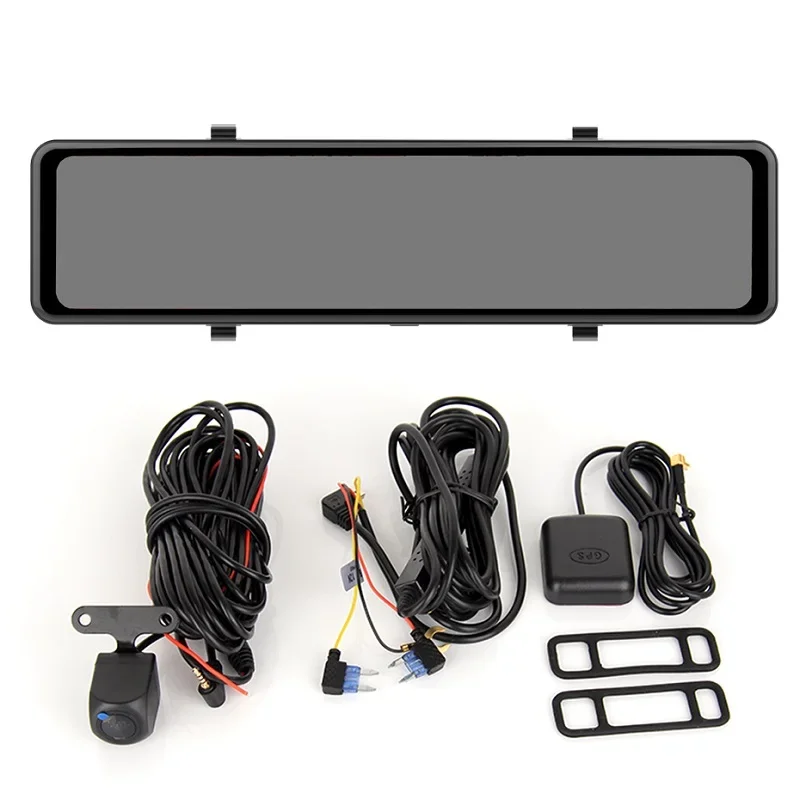 12 inch  IPS display ADAS/LCWS/FVWS  car DVR recorder Dash  camera  with GPS Navigation