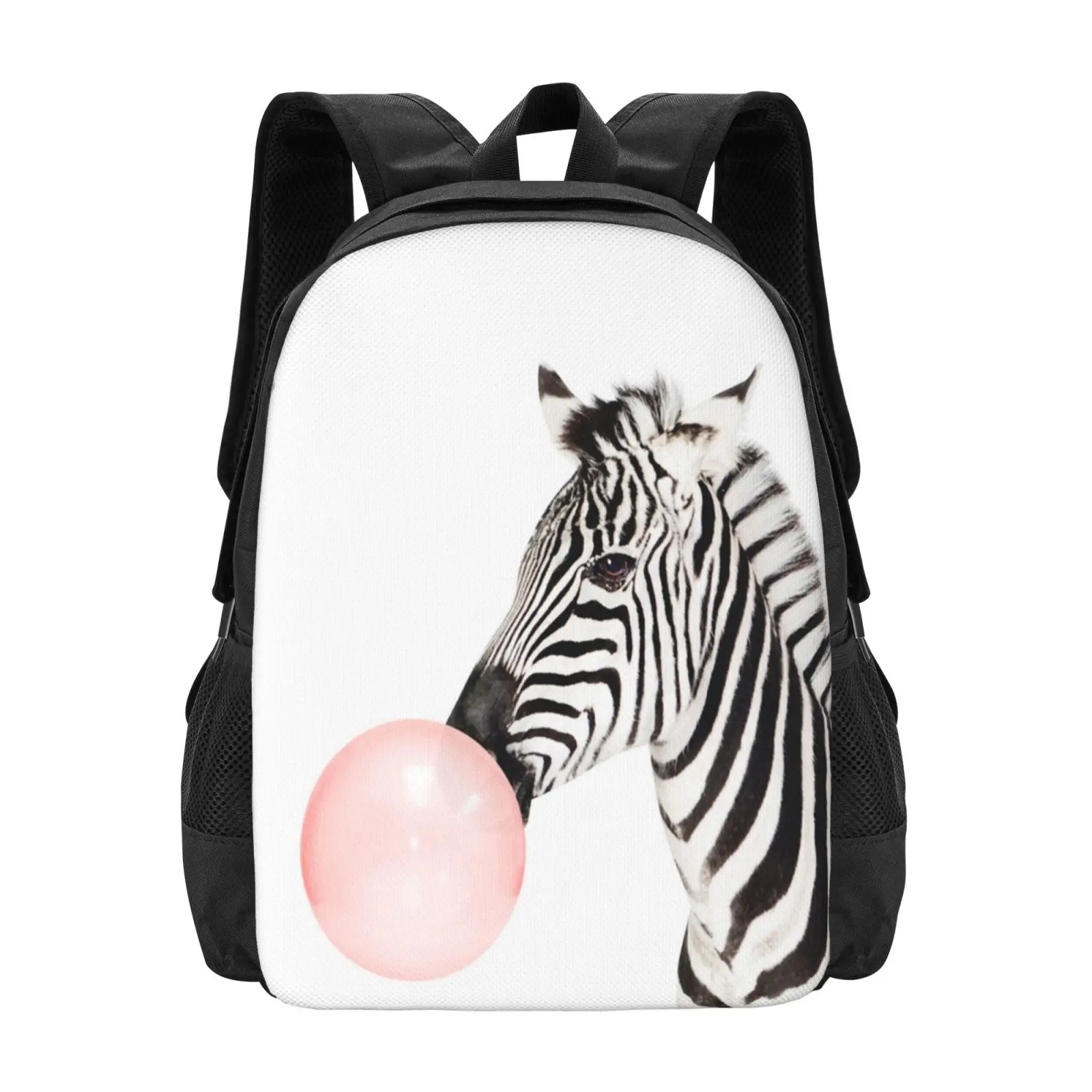 

Zebra Print, Bubble Gum, Nursery Art, Zebra Wall Art, Animal, Kids Room, Modern Art, Wall Decor Hot Sale Schoolbag Backpack