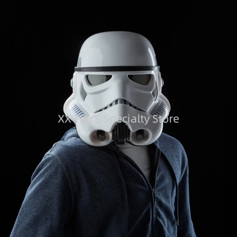 

Original Hasbro Star Wars The Black Series Imperial Stormtrooper Electronic Helmet 1:1 Premium Roleplay Collectible Kid Gift Toy