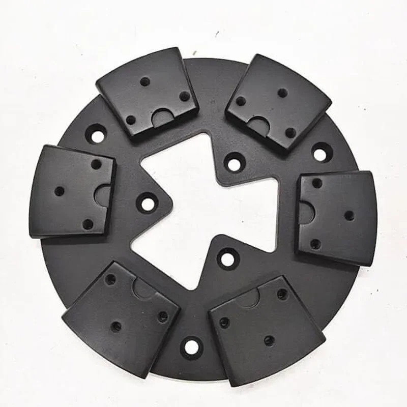 Placa adaptadora de controlador de almohadilla modo T para HTC, rectificadora de suelo, amoladora de hormigón, abrasivos de diamante