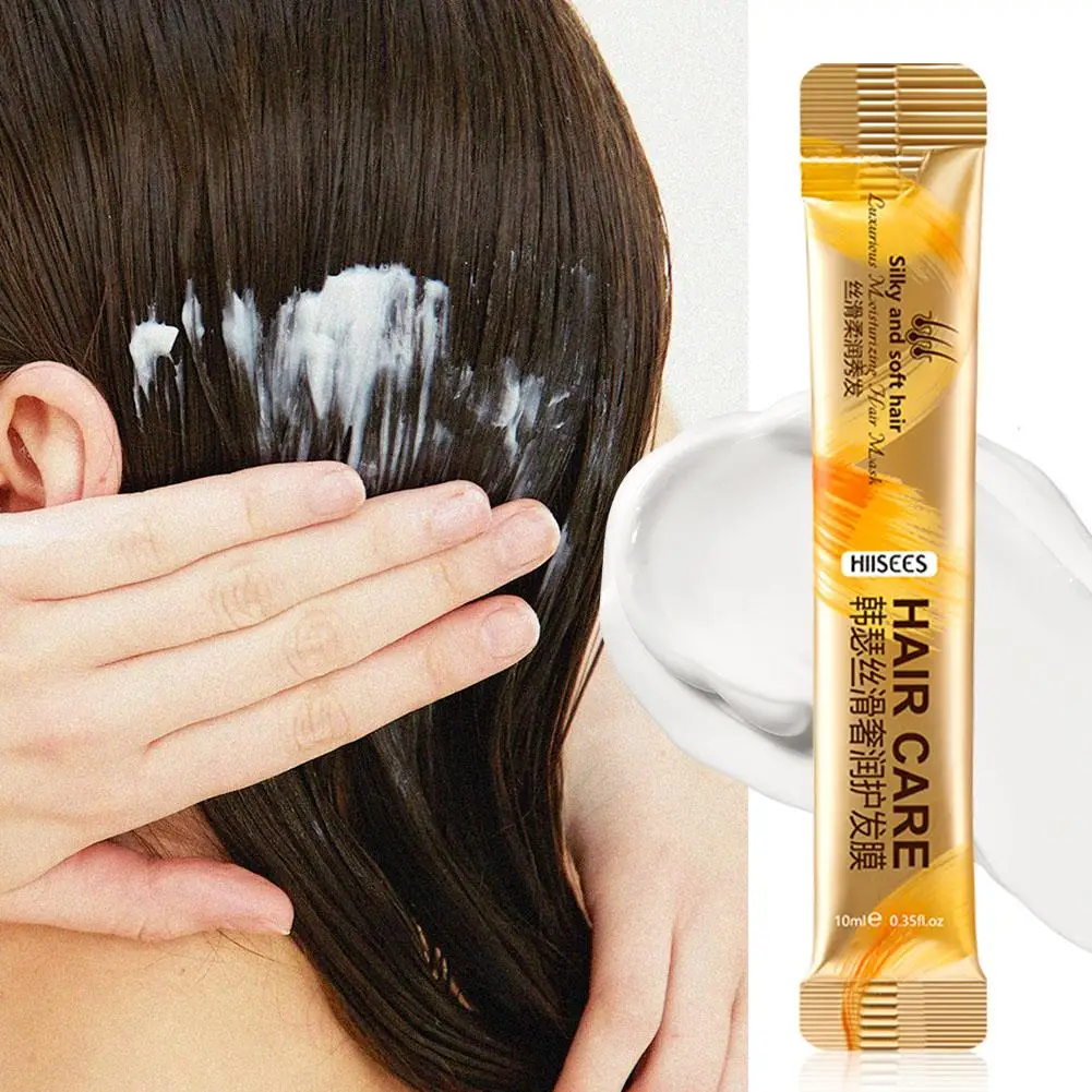 Maschera per capelli alla cheratina Riparatrice per capelli danneggiati malarginati Idratante Nutriente Riparatore Radice dei capelli Collagene Maschera per capelli Capelli A1C6