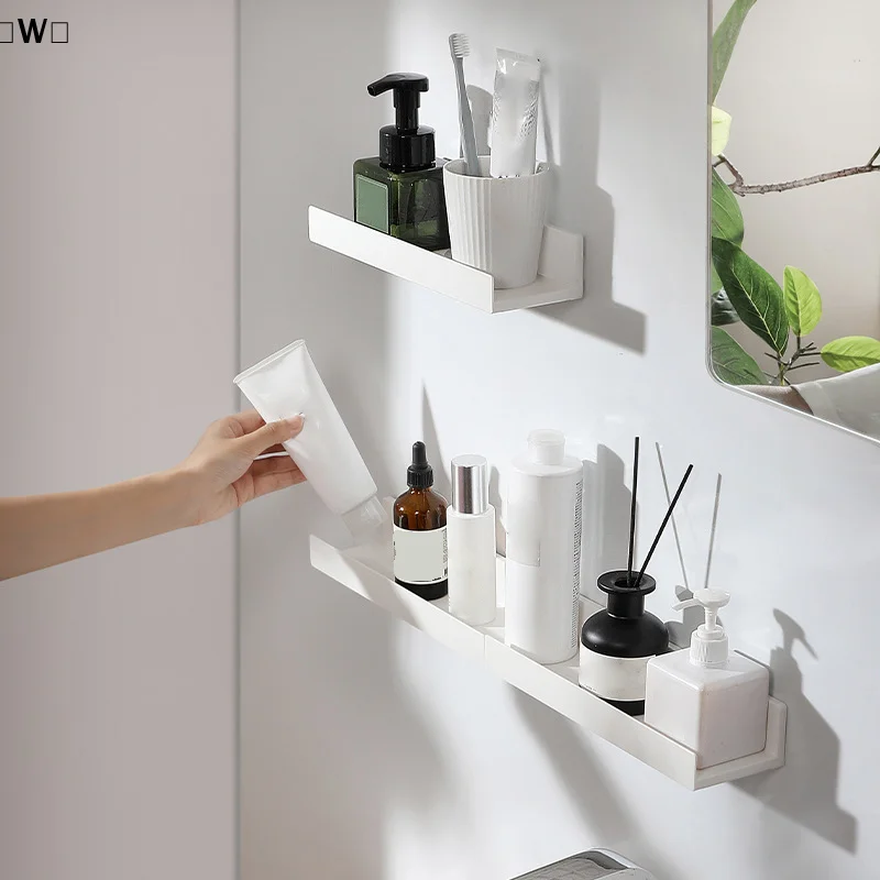 〔W〕1pcs I-shaped Rack Can Be Extended Kitchen Bathroom Rack Bath Aromatherapy Cleaning Utensils Storage Home Storage Rack