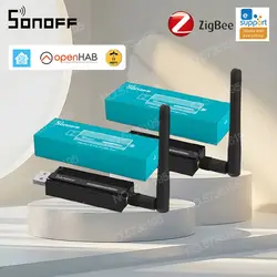 SONOFF-Zigbee 3.0 Dongle USB Plus Hub, ZBDongle-E, Suporte Ewelink, Alexa, Assistente do Google Home, OpenHAB, Zigbee 2MQTT Smart Home