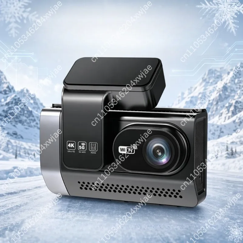 4K Dual Dash Cam Front Rear WiFi GPS Russian APP Car DVR 2026 New Supercapacitor Night Vision for Russia Cold Climate