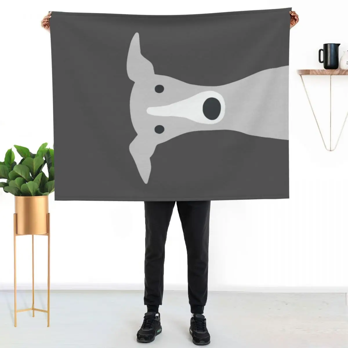 Greyhound | Italian Greyhound | Cute Whippet Dog Throw Blanket warm winter Summer Beddings Bed Luxury Thicken Kid'S Blankets