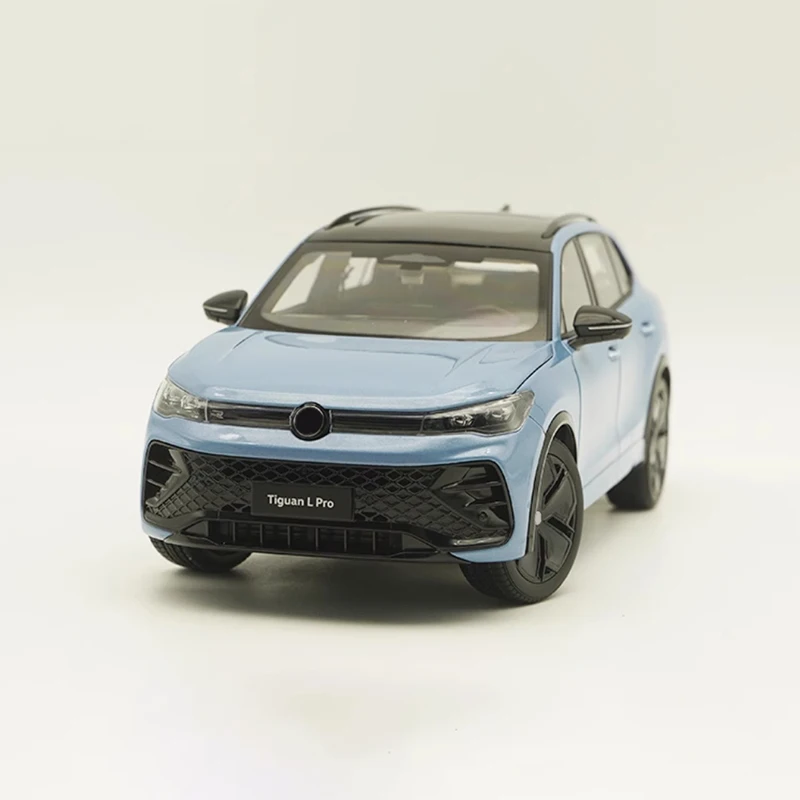 Diecast 1:18 Scale Original TIGUAN L Pro 2024 Alloy Car Model Finished Product Simulation Toy Gift Static Model Display