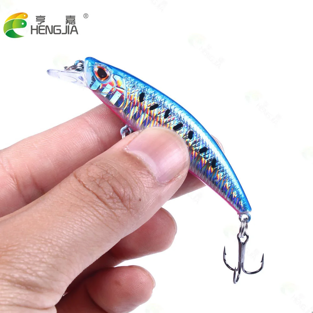 

Minnow Artificial Fishing Lures 6.5g 6.8cm Submerged Bass Bait Wobbler Swimbait Wobblers for Pike Posca Accessories Lure Carp