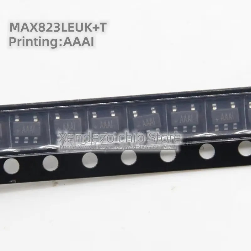 10 قطعة/الوحدة MAX823LEUK + T MAX823LEUK MAX823 طباعة الشاشة الحريرية AAAI SOT23-5 حزمة رصد رقاقة #2