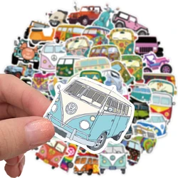 10/30/50PCS Hip Hop Bus Graffiti Stickers PVC Luggage Laptop Scrapbooking Waterproof Kid Toys Cool Sticker Decals Packs Kid Toy