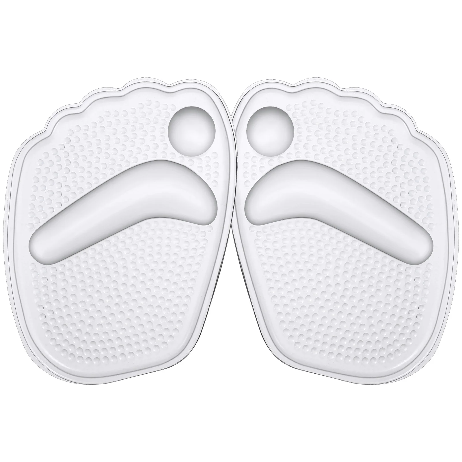 

3 Pairs Front Pad Foot Cushion Pads Fore Heel Cushions Shoes Insole Sandalias Altas Filler Metatarsal Silica Gel High Insoles