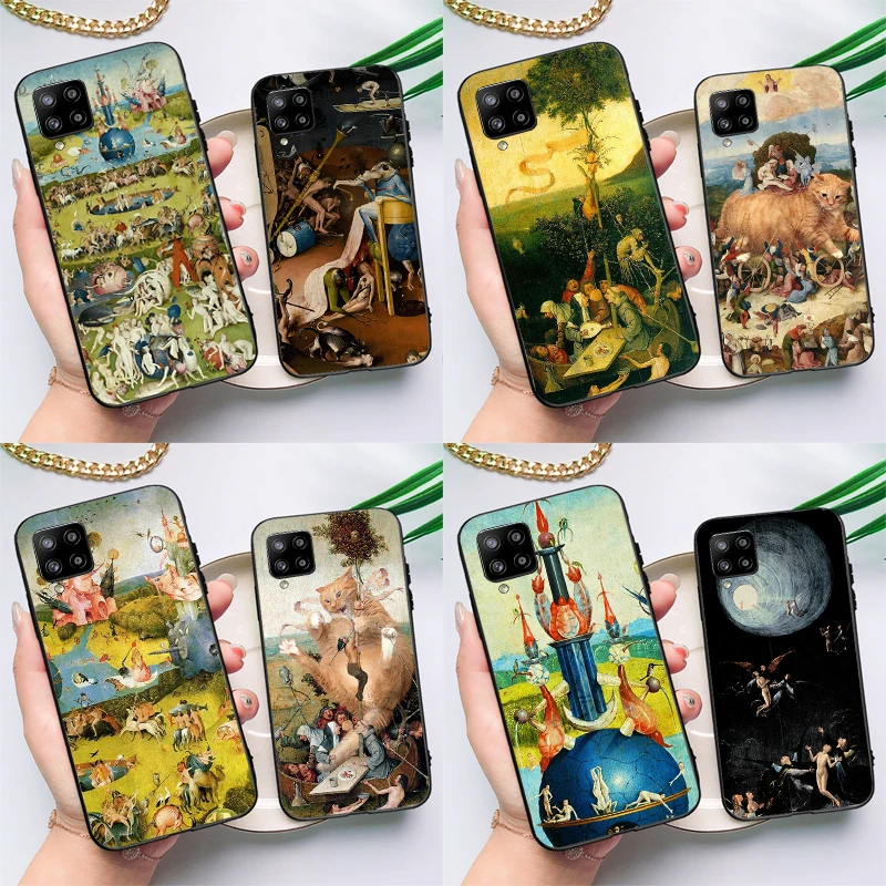 Hieronymus Bosch Art Case For Samsung Galaxy A54 A34 A53 A13 A32 A52 A14 A51 A71 A23 A33 A73 A12 A22 A21S Coque