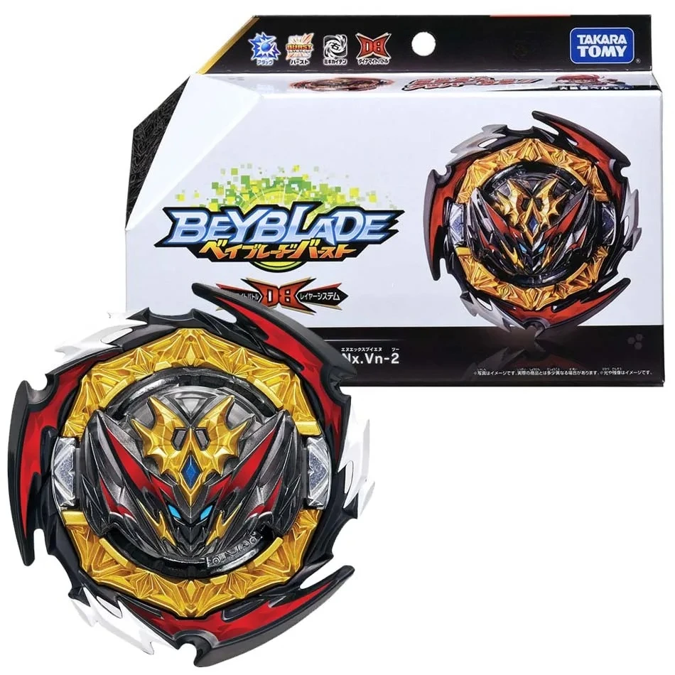 

GENUINE TAKARA TOMY BEY B-180 Booster Dynamite Belial .Nexus .Venture-2 BLADE NEW WITH ORIGINAL PACKAGING SET