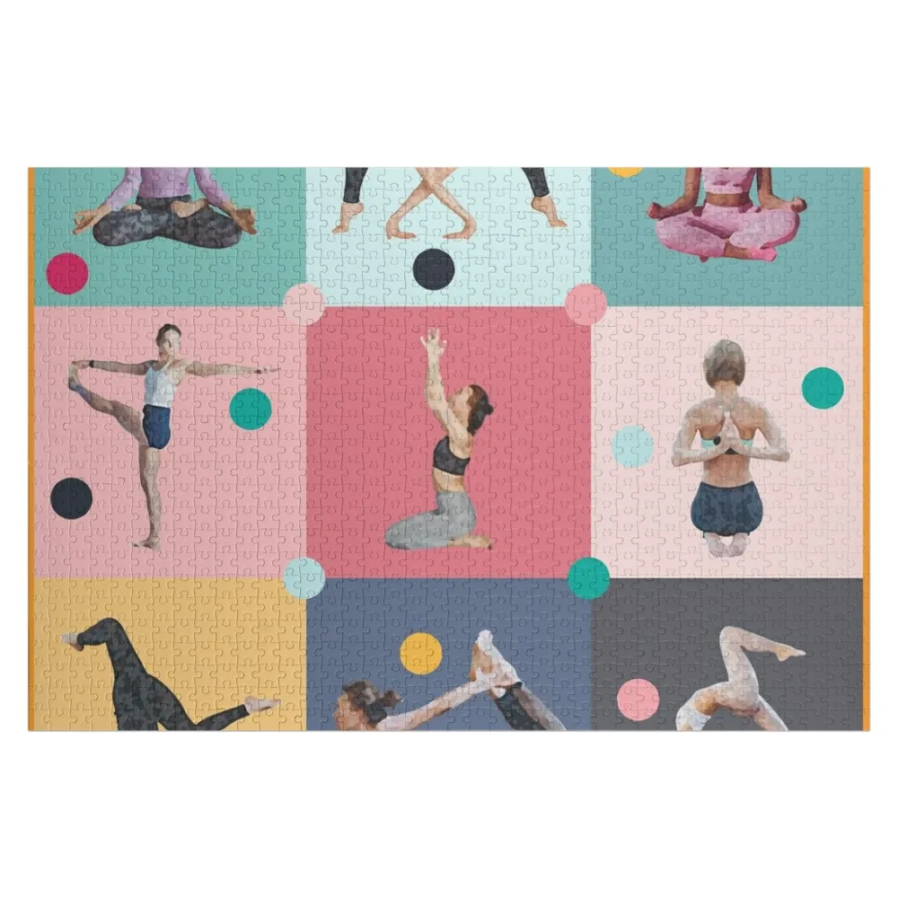 

Feminine Yoga Poses ~ International Yoga Day Jigsaw Puzzle Customized Toys For Kids Custom Photo Personalized For Kids Puzzle