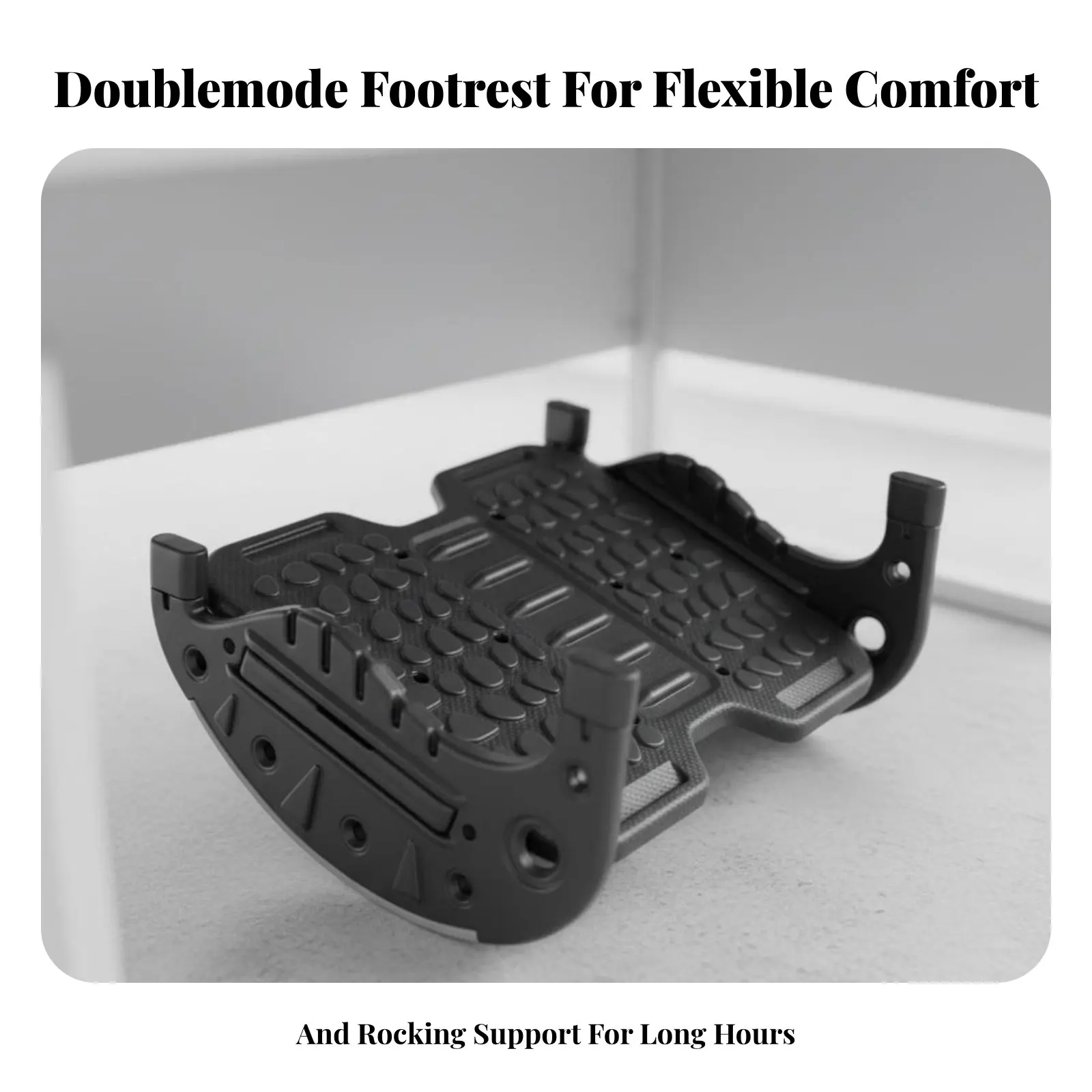 

Beneath-Desk Foot Foot Rest Rocking Motion Office Furniture Accessory Improves Posture Adjustable Angle for Students