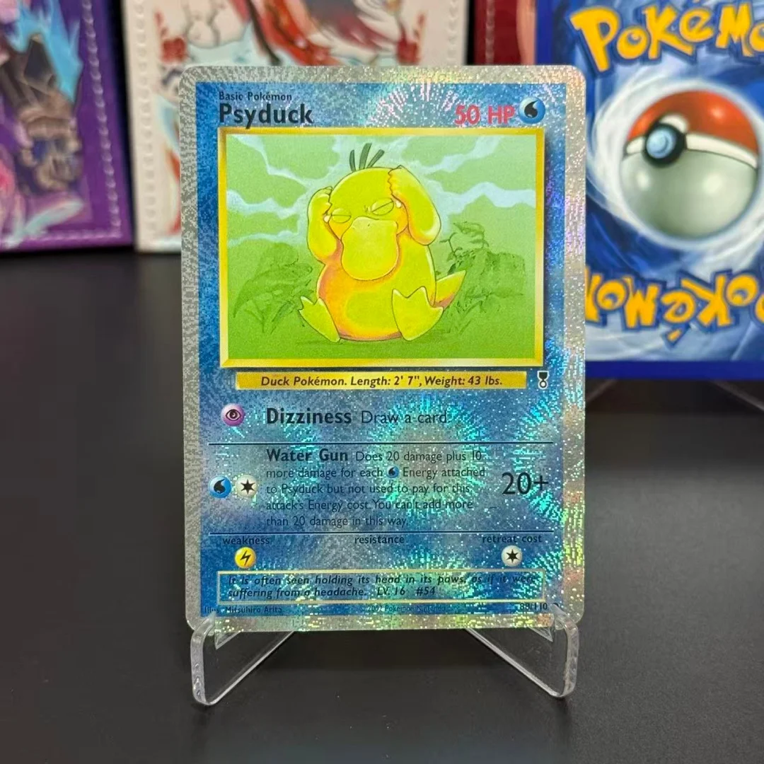 TCG English Psyduck Collection Cards #088 2002 Legendary Collection Reverse Holo Foil Cards Diy Proxy