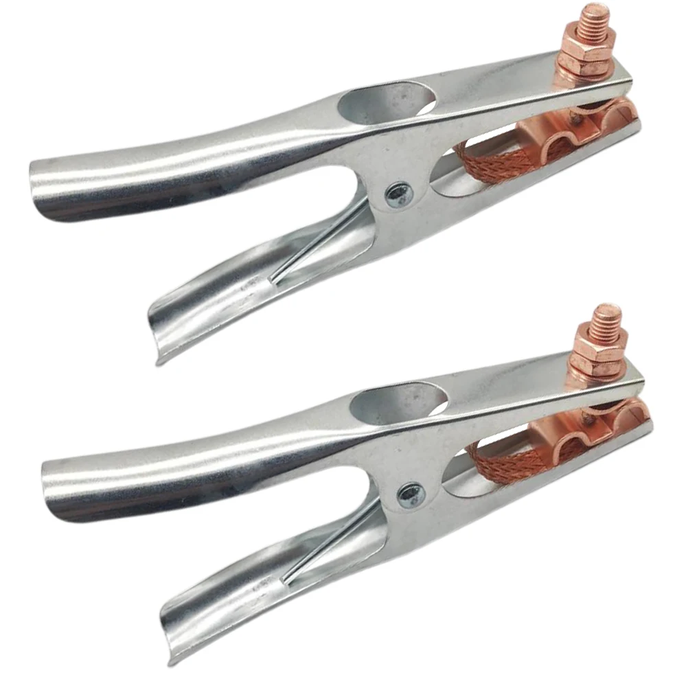 

1pc Ground Clamp Tool 400A Durable Electrode Holder Clip Easy Install Long Service Manual 400A Ground Clamp Clamps Hardware