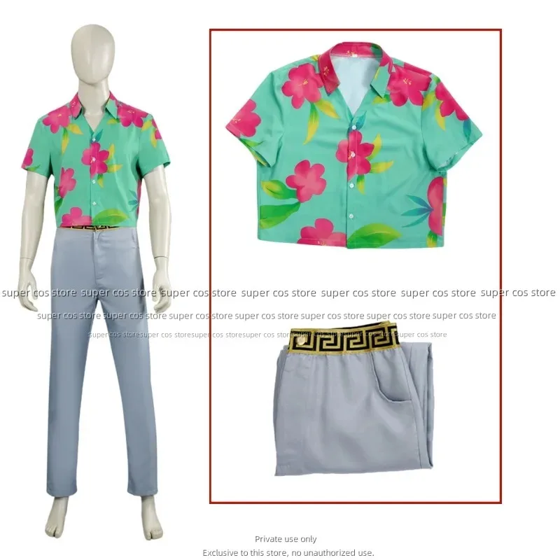 CyKPop Saja Cos Jungen Baby Cosplay Kostüm Perücke Bedrucktes T-Shirt Hosen Dämon Cartoon Jäger Rollenspiel Halloween Karneval Party Anzug