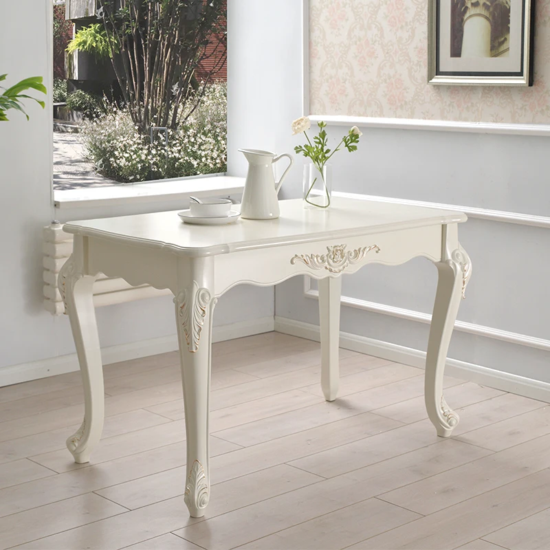

Party Event Decoration Dining Tables Small Space White Kitchen Dining Tables Modern Nordic Wood Mesas De Comedor Furniture Home