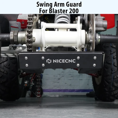 Imagen 2 del producto Para Yamaha Blaster 200 protector de brazo oscilante ATV YFS200 YFS200SE Blaster 200 1988-2006 aleación de aluminio