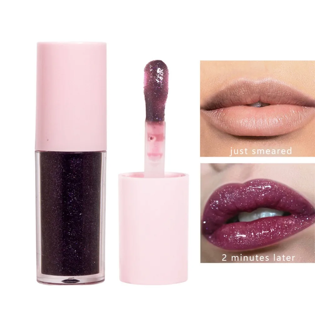 3個入りフルーツフレーバーリッププランパーオイル、温度変化保湿、プライベートラベルカスタムロゴ、ヴィーガンメイクアップ、卸売リップオイル