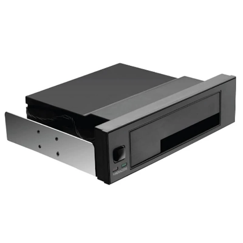 AA58 5.25 Inch Internal Tray-Less Bay SATA III Hard Drive Backplane Enclosure Hot Swap Mobile Rack for 2.5/3.5 inch HDD