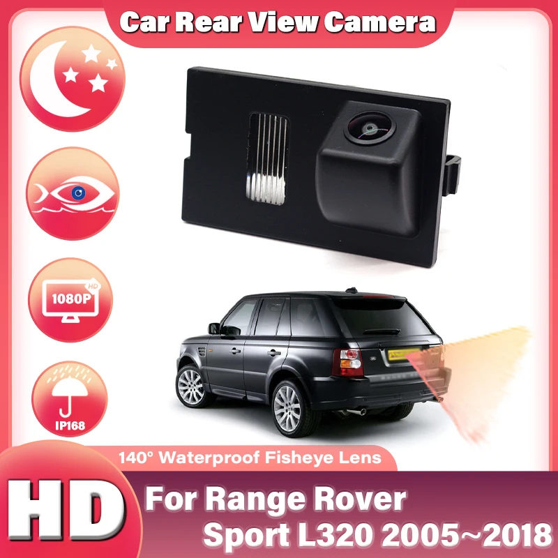 

Car Reversing Image Rear View Camera For Range Rover Sport L320 2005~2013 2014 2015 2016 2017 2018 Night Vision HD Waterproof