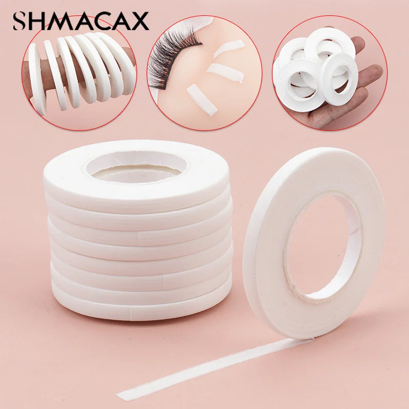 5 Roll 5mm Eyelash Extension Tape Breathable Anti-allergy Easy To Tear Micropore For Eyelash Extension Supplies Eyelid Lift Tape