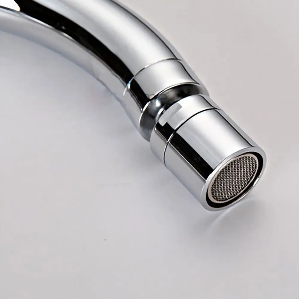 Chrome Finish Brass External Thread Water Saving Kitchen Faucet Sprayer Kitchen Accessories Bidet Faucet Aerator Attachment