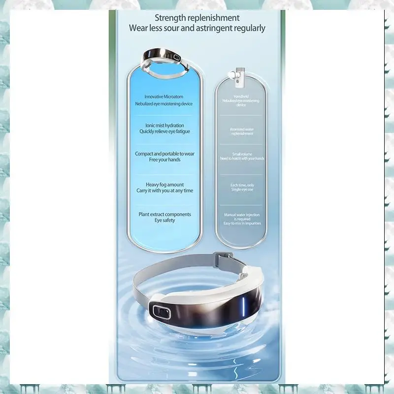 

Caci Steam Eye Massager Acupressure Therapy Kneading Massager Eyes Eye Fatigue Massager